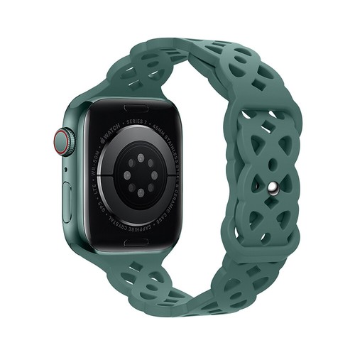 Spitzen-Uhrenarmband Sportarmband Für Apple Iwatch Serie Se 7 6 5 4 3 2 1/39 : - Picture 27 of 31