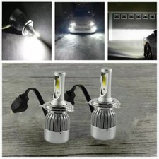 Pair 9003 H4 Led Headlight Bulbs Conversion Kit Highlow Beam 6000k Bright White Pair 9003 H4 Led Headlight Bulbs Conversion Kit Highlow Beam 6000k Bright White