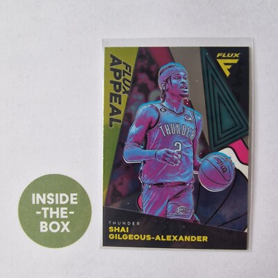 Shai Panini 2022 23 Flux Gilgeous-Alexander OKC Appeal