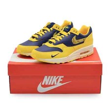 FJ5479-410 Nike Air Max 1 PRM cabeza a cabeza medianoche azul marino maíz universitario (para mujer)