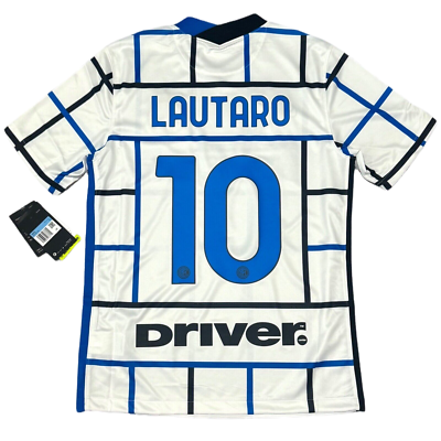 2020/21 Inter Milan Away Jersey #10 Lautaro Martinez Medium Nike