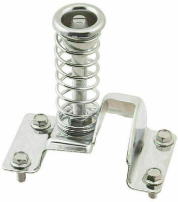 1967-1981 Camaro Chrome Hood Safety Latch Steel Spring Bolts Chevelle 1967-1972
