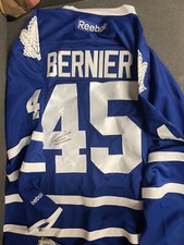 Toronto Maple Leafs Jonathan Bernier Signed Autographed XL Jersey JSA COA BNWT