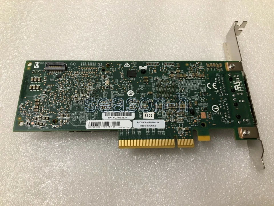  Emulex OneConnect OCE14102-NT-F - Netzwerkkarte - PCI-Express  3U full bracket - Image 2 of 4
