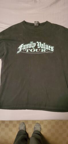 Family Values Tour Shirt Vintage 1998 KoRn Limp Bi