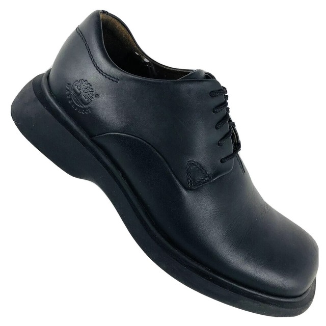 Timberland Smart Comfort System Men's Black Leather Oxfords Shoes Size
