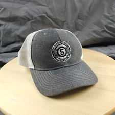 Iron Workers Union Hat Gray Local 5 Snapback Trucker Embroidered Workwear