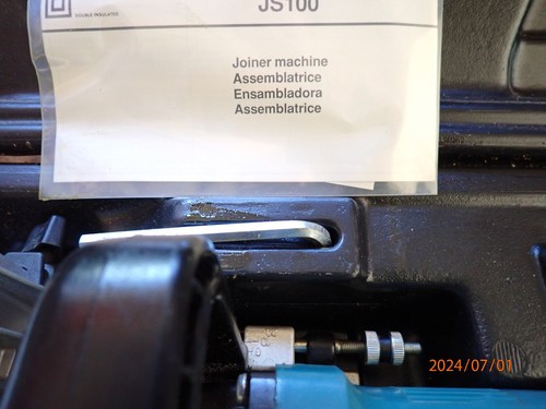 OLDER FREUD MODEL JS100 BISCUIT CUTTER PLATE JOINER JOINTER WITH CASE. SPAIN - Picture 4 of 14