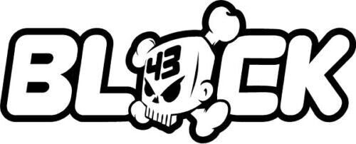 2x RIP Ken Block Decal - V1 JDM Lowered Import Tuner Car Truck Racing 43
