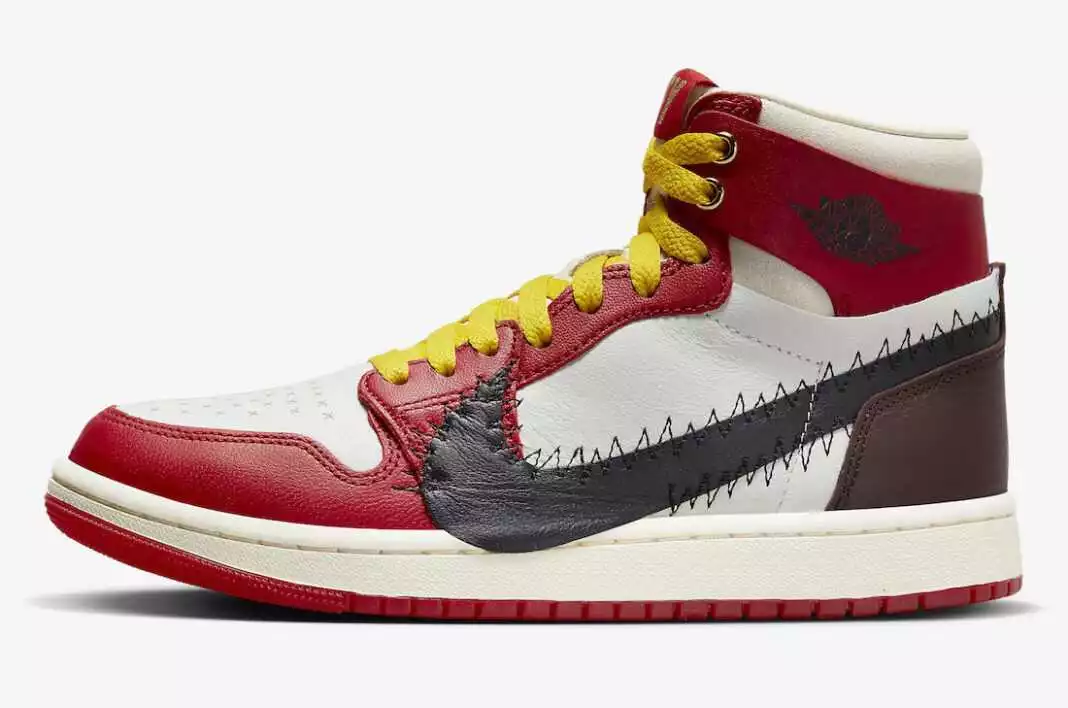Teyana Taylor Nike WMNS Air Jordan 1 Zoom CMFT 2 Gym Red FJ0604-601 (W)US 6- 12