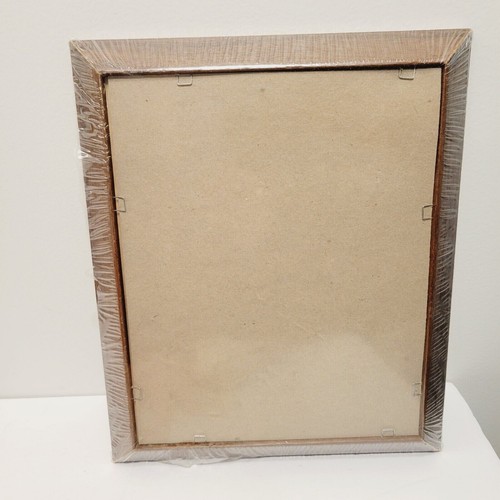 Vtg Metalcraft Regal Wood Frame Gold Trim Photo Picture Matted Hanging Wall - Picture 4 of 4