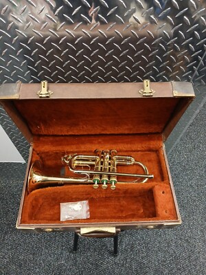 Presidents Vintage Ultra RARE RARITY Olds AMBASSADOR Eb Trumpet