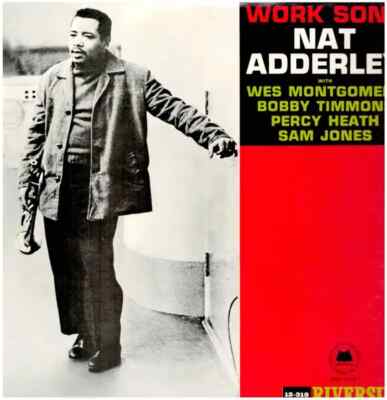 Nat Adderley Work Song + INSERT JAPAN NEAR MINT Milestone Vinyl LP