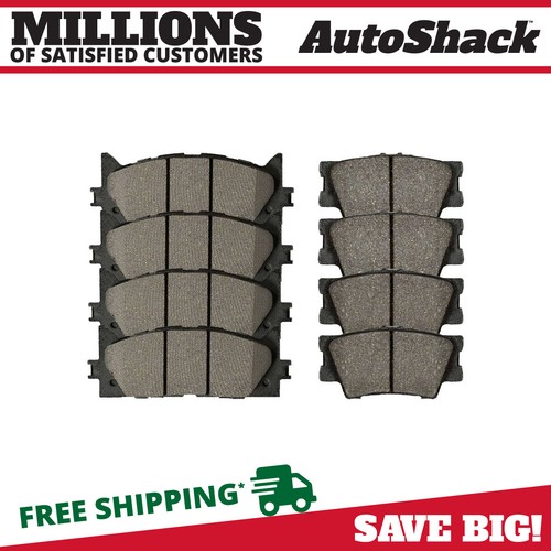 Front and Rear Brake Pads for Lexus ES350 ES300h Toyota Avalon 2007