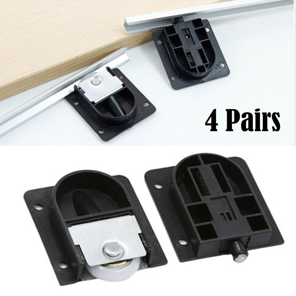Hardware Sliding Door Wheels 4 Pairs Door Sliding High Quality