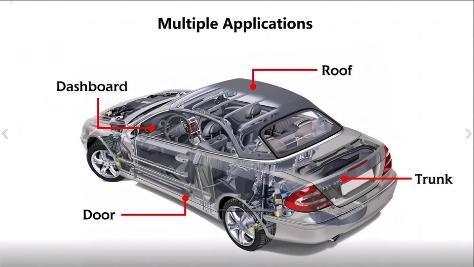 Premium Suede Fabric Luxury Car Headlining & Interior Fabric Material