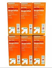 6 Pack 8oz Childrens Liquid Ibuprofen Oral Suspension DYE-FREE BERRY FLAVOR