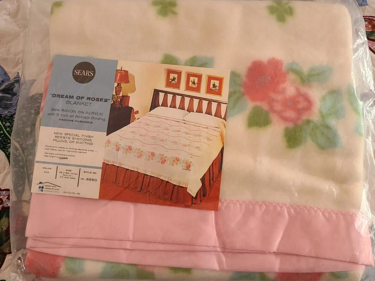 Sears acrylic blanket clearance