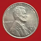 1943-S Lincoln Steel Cent WWII Issue — Gem BU Uncirculated Sold As Pictured 1010