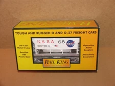 MTH Rail King Trains NASA Railroad Ore Car & Load 30-75560 NIB Works With Lionel