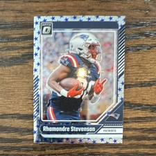 Panini Stars Prizm Rhamondre Stevenson New England Patriots #134 Football 2024