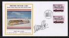 Great Britain 1982 British Motor Cars First Day Cover Signed by Martin Brundle