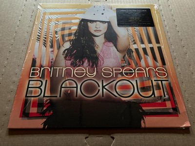 NEW SUPER RARE Britney Spears - Blackout BLACK / WHITE SWIRL Vinyl