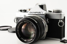 Meter works  Exc 5  Olympus OM-2N SLR 35mm Film Camera 50mm F1.4 Lens JAPAN