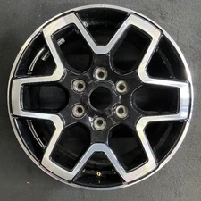 Ford Machined Black Bronco OEM Wheel 18” 2021-2024 Factory Original Rim 10389