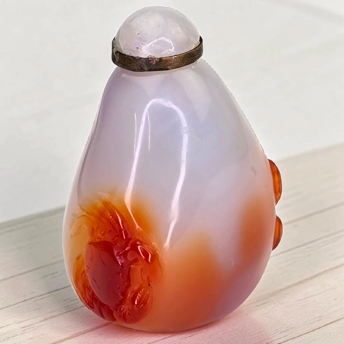 玛瑙主要古董中国鼻烟壶| eBay