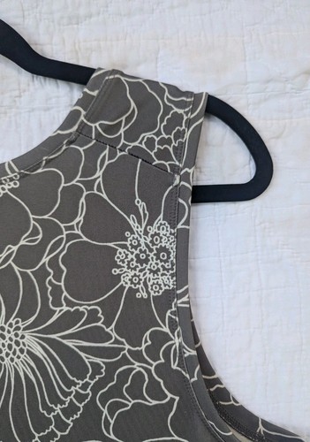 LL Bean Dress Misses Size Large Sleeveless Zippered Pocket jun25 - Picture 11 of 19