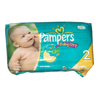 VINTAGE 2009 Pampers BABY DRY size RARE 42 PACK