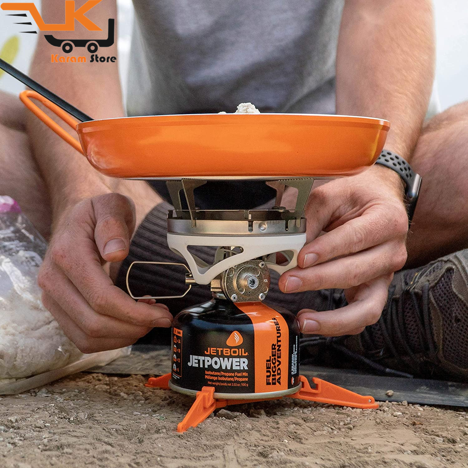 Jetboil Jetpower Isobutane Propane Mix 3.53 Oz Camping Stove Replacement Fuel