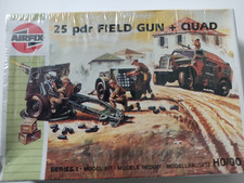 Airfix -1305, 25PDR Field Gun & Quad  Model, New and Sealed