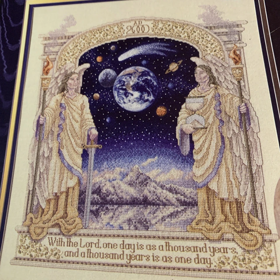 Leisure Arts Teresa Wentzler Millennium Angels Cross Stitch Pattern - Image 2 of 4