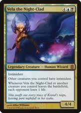 Vela the Night-Clad [Commander's Arsenal] Foil Near Mint MTG
