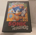 SEGA Sonic the Hedgehog Sega Genesis, Manual Included, CIB, Complete
