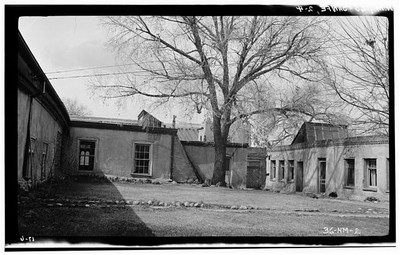 El Palacio Real de Santa Fe,Palace Avenue,Santa Fe,New Mexico,NM,HABS,Survey,3