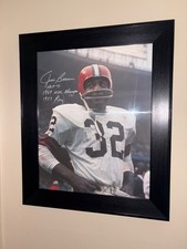 JIM BROWN Signed 16 x 20 photo PSA/DNA COA autographed CLEVELAND BROWNS Syracuse