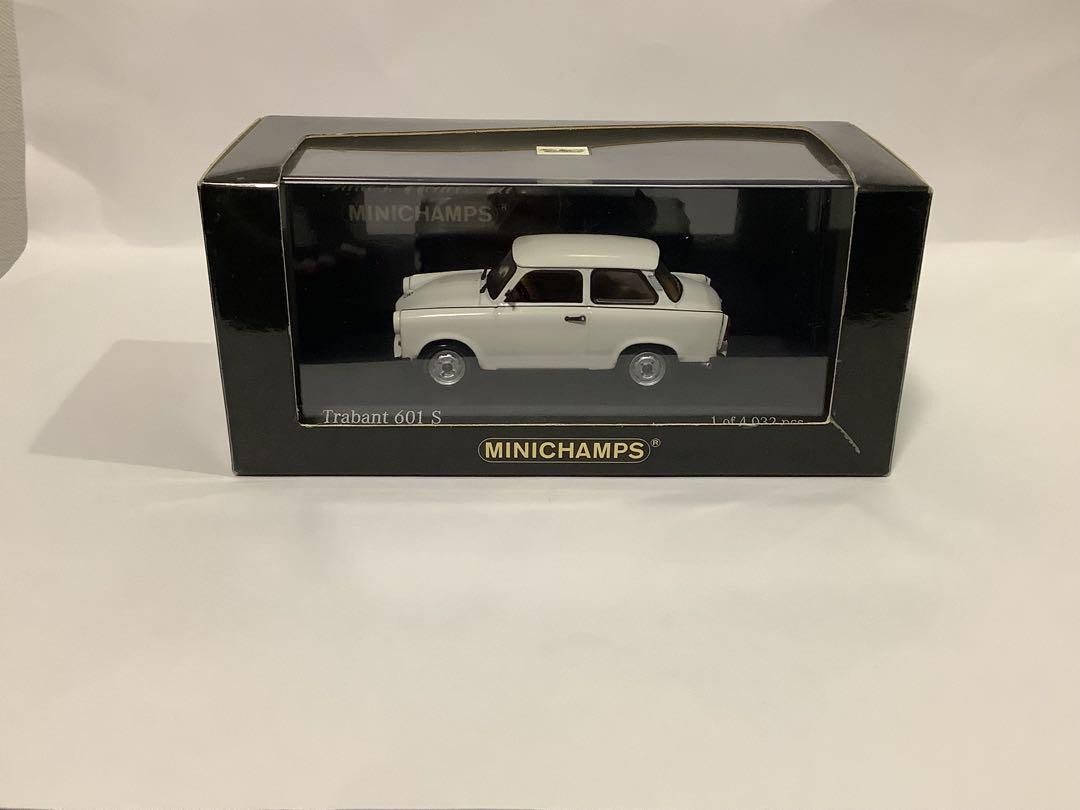 トラバント　ミニチャンプス　Trabant 601S 1/43 レア Trabant Minichamps Trabant 601S 1/43 Rare | eBay