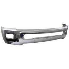 1-piece Front Bumper For Ram 2500 11-18 W Fog Lamps Chrome Replaces 68045698ab