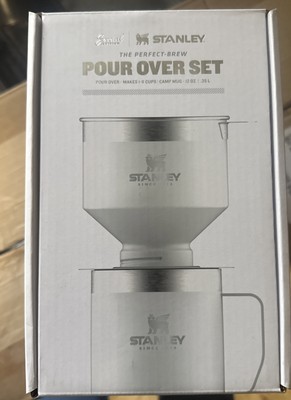 Stanley Special Edition, The Perfect-Brew, Camp Pour Over Set White 12oz/.35L