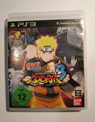 Naruto Shippuden: Ultimate Ninja Storm 3 mit Verpackung und Anleitung PS3