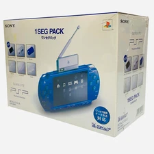 SONY Playstation Portable PSPJ-20004 Metallic Blue One Seg Pack Limited Edition