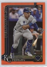 2025 Topps Series 1 Orange Rainbow /25 Freddy Fermin #346 1jk8