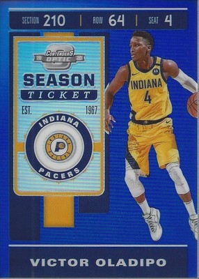 2019-20 Panini Contenders Optic Blue #55 Victor Oladipo /99 - BSK