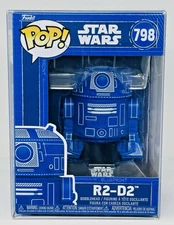 Funko Pop! Star Wars: R2-D2 (Blueprint Deco) #798 w/ Premium Protector - New
