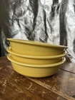 Fiestaware Vintage Original Yellow Bowls Set Of 4 USA 7"D