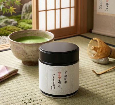 Ceremonial Grade Uji Matcha 20g Jukyu Japanese Matcha Powder Koicha Itohkyuemon