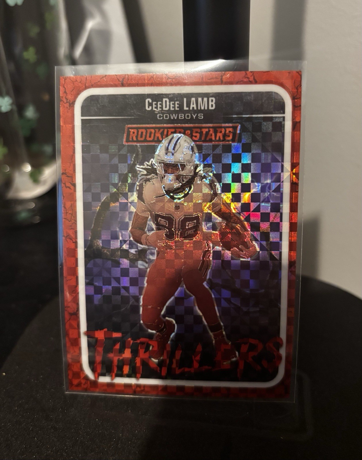 2025 Rookies & Stars - CEEDEE LAMB - Thrillers Red Plaid Prizm